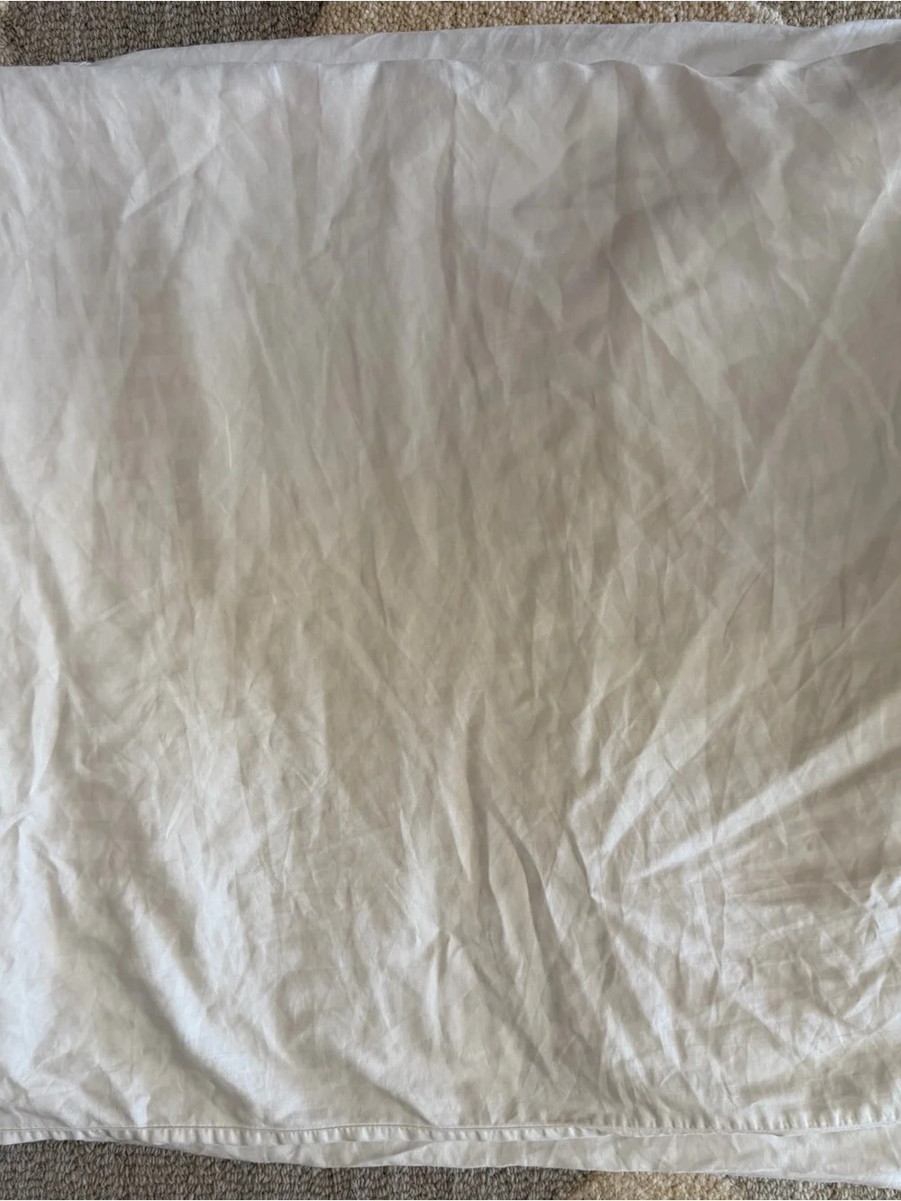 White Stripe Duvet Cover and Pillowcase Set